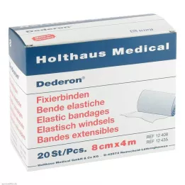 DEDERON Rögzítő kötszerek 8 cmx4 m, 20 db