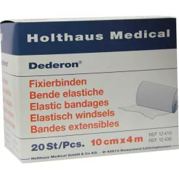 DEDERON Rögzítő kötszerek 10 cmx4 m, 20 db