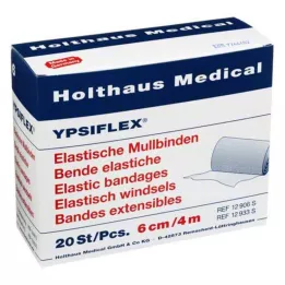 MULLBINDEN rugalmas 6 cmx4 m, 20 db
