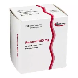 RENACET 950 mg film -bevonatú tabletta, 200 db