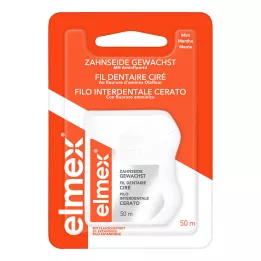 ELMEX Amin-fluoriddal viaszolt fogselyem, 50 m