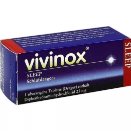 VIVINOX Sleep Sleeping Drage túlzott lap., 50 db