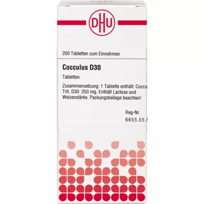 Cocculus D30, 200 db Cocculus D30, 200 db