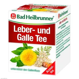 BAD HEILBRUNNER Máj és galle teafilter tasakok, 8x1,75 g
