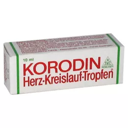 KORODIN Szív- és érrendszeri cseppek szájon át, 10 ml