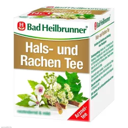 BAD HEILBRUNNER Torok és torok teafilter tasakok, 8X1,75 g