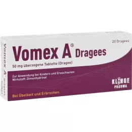 Vomex A Dragees N, 20 db