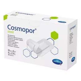 COSMOPOR steril sebkötöző 6x10 cm, 25 db
