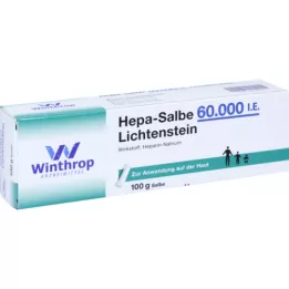 HEPA SALBE 60 000, azaz Lichtenstein, 100 g