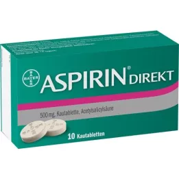 ASPIRIN Diet rágó tabletták, 10 db