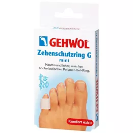 GEHWOL Polimer gél lábujjvédő gyűrű G mini, 2 db