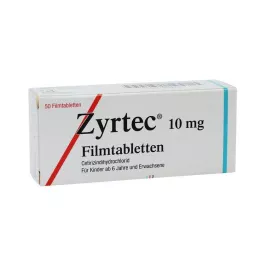 ZYRTEC Filmtabletta, 50 db