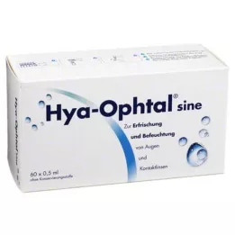 HYA-OPHTAL szinuszos szemcsepp, 60X0,5 ml