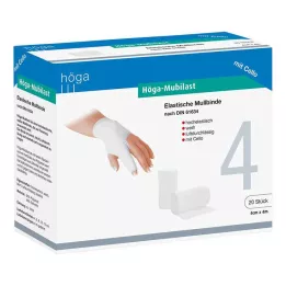 HÖGA-MUBILAST Rögzítő kötszer 4 cmx4 m celofánnal, 1 db