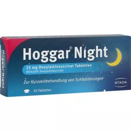 HOGGAR Éjszakai tabletták, 20 db