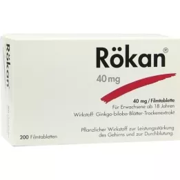 RÖKAN 40 mg-os filmtabletta, 200 db