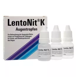 LENTO NIT K szemcsepp, 3X10 ml