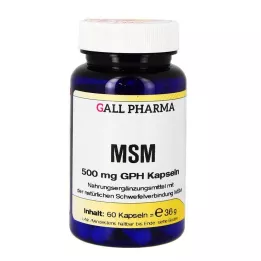 MSM 500 mg GPH kapszula, 60 db