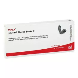 ISCUCIN abietis Strength D ampullák, 10X1 ml