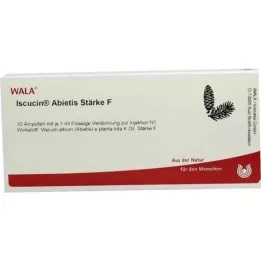 ISCUCIN abietis Strength F ampullák, 10X1 ml
