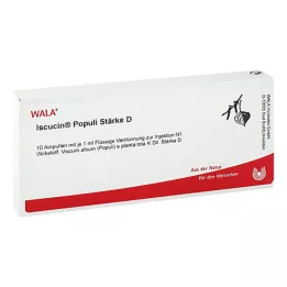 ISCUCIN populi Strength D ampullák, 10X1 ml