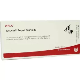 ISCUCIN populi Strength E ampullák, 10X1 ml