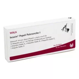 ISCUCIN populi potencia I sorozatú ampulla, 10X1 ml