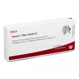 ISCUCIN tiliae Strength D ampullák, 10X1 ml