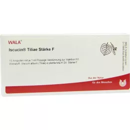 ISCUCIN tiliae Strength F ampullák, 10X1 ml