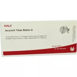 ISCUCIN tiliae Strength G ampullák, 10X1 ml