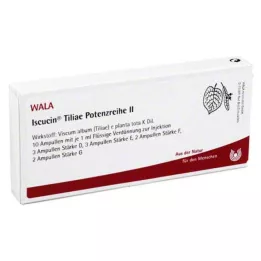 ISCUCIN tiliae potencia sorozat II ampullák, 10X1 ml