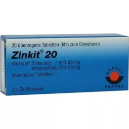 ZINKIT 20 túlzott tabletta, 20 db