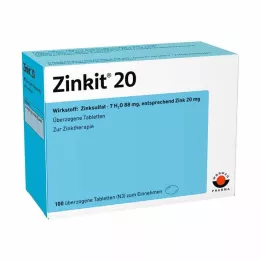 ZINKIT 20 db bevont tabletta, 100 db