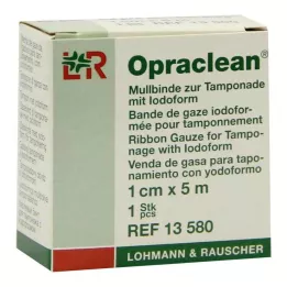 OPRACLEAN Gézkötés tamponhoz jodoformmal 1 cm x 5 m, 1 db