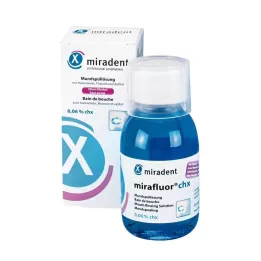 MIRADENT Szájvíz mirafluor CHX 0,06%, 100 ml