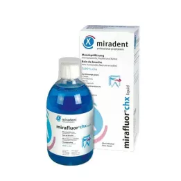MIRADENT Szájvíz mirafluor CHX 0,06%, 500 ml