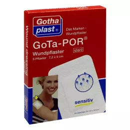 GOTA-POR Sebtapasz 5x7,2 cm steril, 5 db