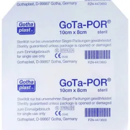 Gota-Por steril sebtapasz 80x100 mm, 1 db