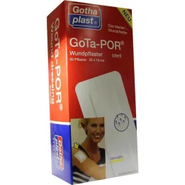Gota-Por steril sebtapasz 100x250 mm, 50 darab