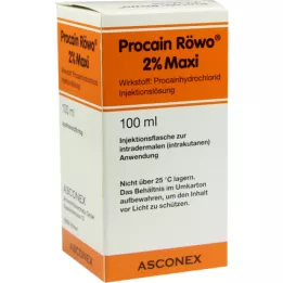 PROCAIN Röwo 2% Maxi injekciós palackok, 100 ml