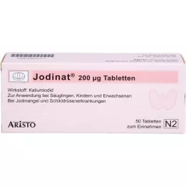 Jodinátus 200 μg tabletta, 50 db
