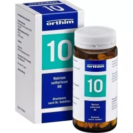 BIOCHEMIE Orthim 10 nátrium sulfuricum D 6 tabletta, 400 db