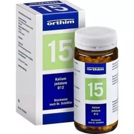 BIOCHEMIE Orthim 15 kálium iodatum D 12 tabletta, 400 db