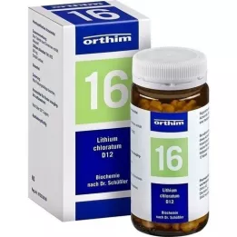 BIOCHEMIE Orthim 16 lítium chloratum d 12 tabl., 400 db