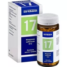 BIOCHEMIE Orthim 17 Manganum sulfuricum D 12 tabletta, 400 db