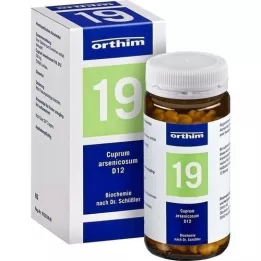 BIOCHEMIE Orthim 19 Cuprum arsenicosum D 12 tabletta, 400 db