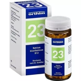 BIOCHEMIE Orthim 23 Natrium Bicarbonicum D 12 Tab., 400 db