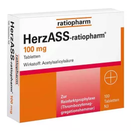 HERZASS-ratiopharm 100 mg tabletta, 100 db