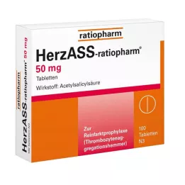 HERZASS-ratiopharm 50 mg tabletta, 100 db