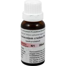 Antimonium Crudum D 6 hígítás, 20 ml